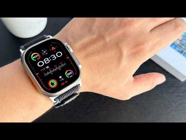 Best Apple Watch Ultra 2 Clone (Smartwatch HK10 ULTRA 3) Unboxing ASMR