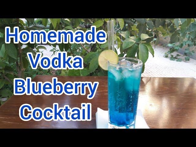 Blueberry vodka: How to make simple homemade recipe blueberry vodka cocktail