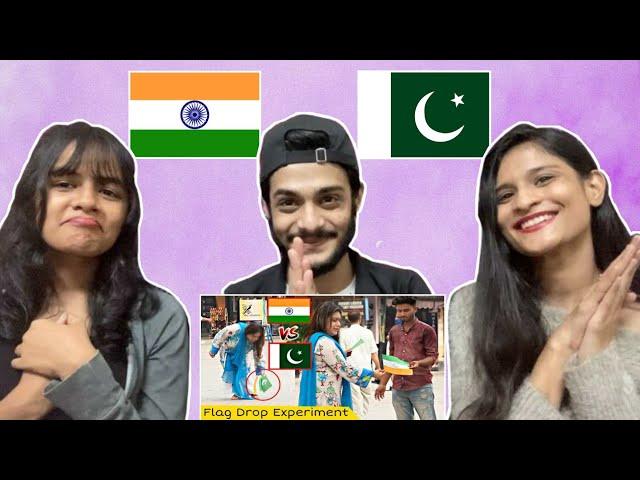 Indian Flag VS Pakistani Flag REACTION | Flag Dropping Social Experiment | INDIAN REACTIONS!!!