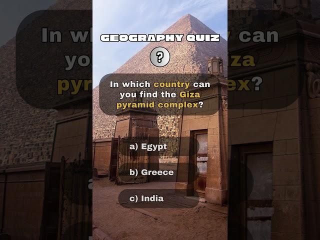 Geography Quiz № 10: Rapid 3-Question Trivia #geographytrivia #ai