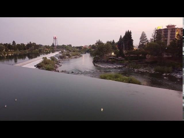 The falls at Idaho Falls