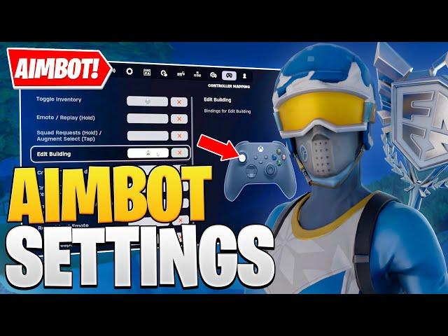 *NEW* BEST Controller Settings + Binds for Fortnite Chapter 5 SEASON 4! (AIMBOT)