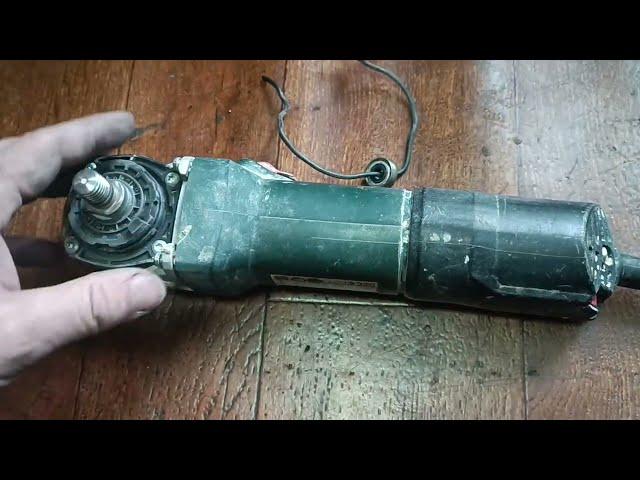 Metabo WEV 850- 125| Ремонт болгарки