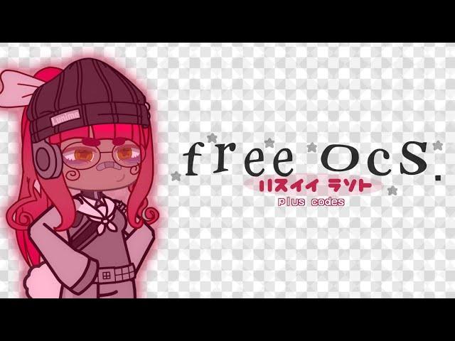 aesthetic free gacha ocs with codes ft mbti