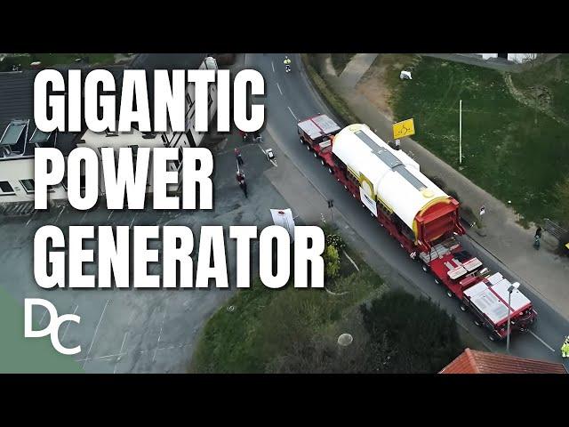 Delivering a 400 Ton Coal Generator Across Germany | Mega Transports | @DocoCentral