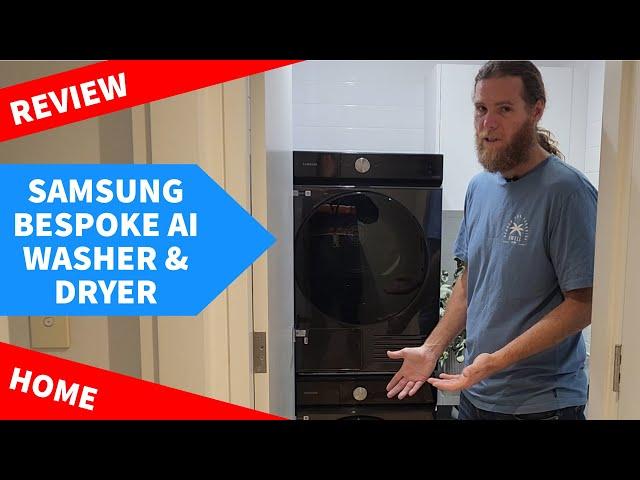 Samsung Bespoke AI Washing Machine Review and Dryer Review