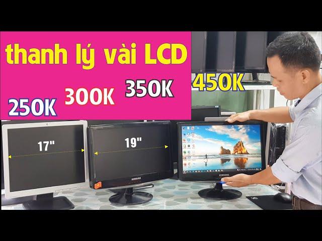 thanh lý vài cái màn hình lcd cho bạn nào cần nhé | laptop giá rẻ | laptop rẻ nhất hcm