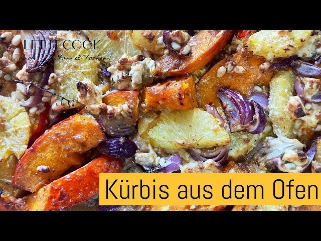 Superschneller Orangen Feta Kürbis