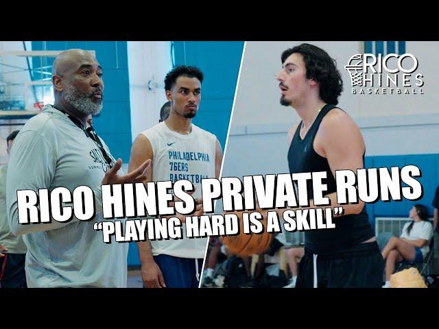 Rico Hines Private Runs : "Playing Hard is a Skill" Jaime Jaquez, Jared McCain, Dan Gafford & More