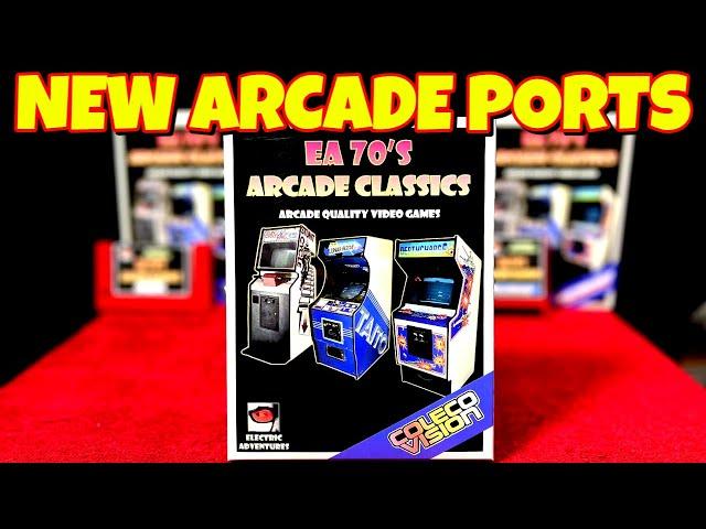 New Arcade Ports Now on ColecoVision, MSX, and Spectravideo!