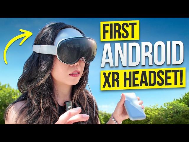 I TRIED Samsung’s Android XR Headset… And Something Felt Different