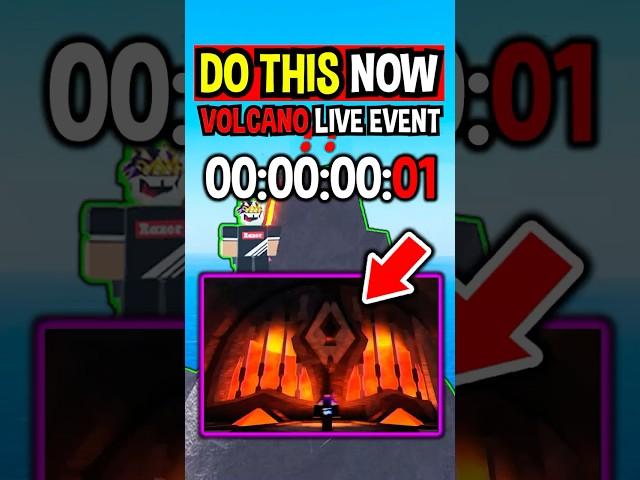 DO THIS NOW BEFORE VOLCANO LIVE EVENT in Roblox Fisch..