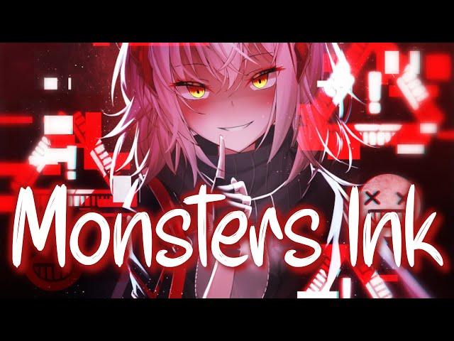 「Nightcore」 Monsters Ink - SkyDxddy  (Lyrics)