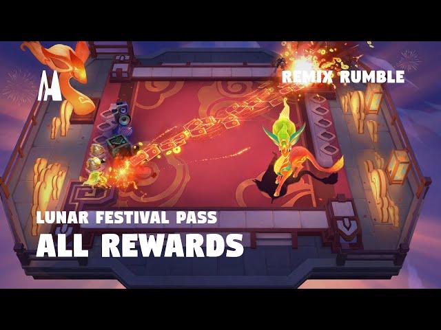 LUNAR FESTIVAL PASS+ ALL REWARDS | TFT SET 10