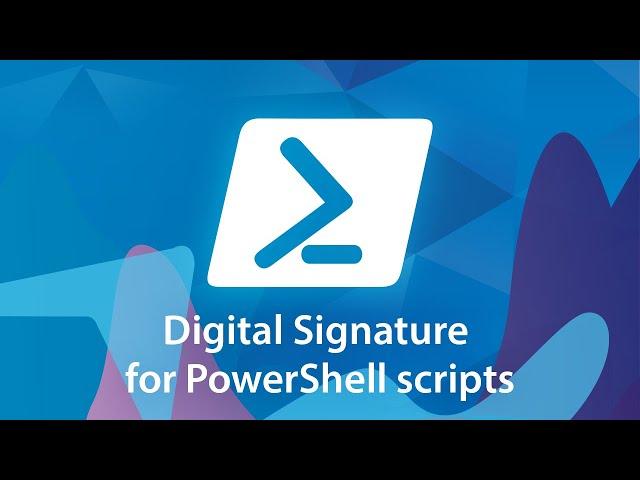 How to digitally sign the scripts generated by an inline PowerShell custom action?