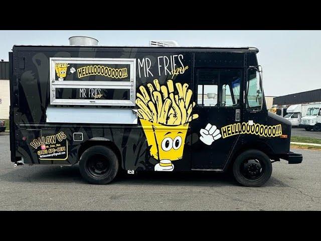 Mr Fries Man #foodtruck by the one & only #elhajcustomfoodtrucksandtrailers