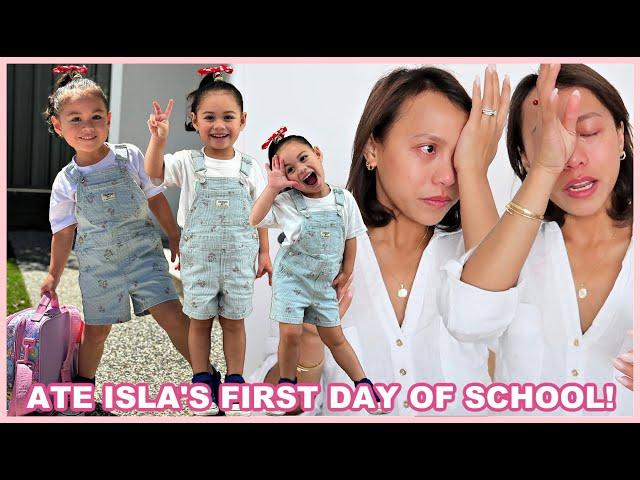 ISLA'S FIRST DAY OF SCHOOL! SYEMPRE HINDI KO KINAYA! ️ | rhazevlogs