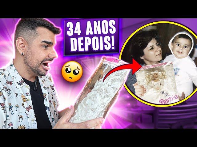 DEPOIS DE 34 ANOS ENCONTREI A BARBIE NOIVA DA MINHA MÃE! - Titi Fabri