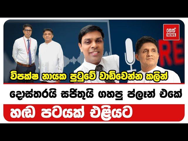 විපක්ෂ නායක පුටුවේ වාඩිවෙන්න කලින් දොස්තරයි සජිතුයි ගහපු ප්ලෑන් එකේ හඬ පටයක් එළියට | Neth News