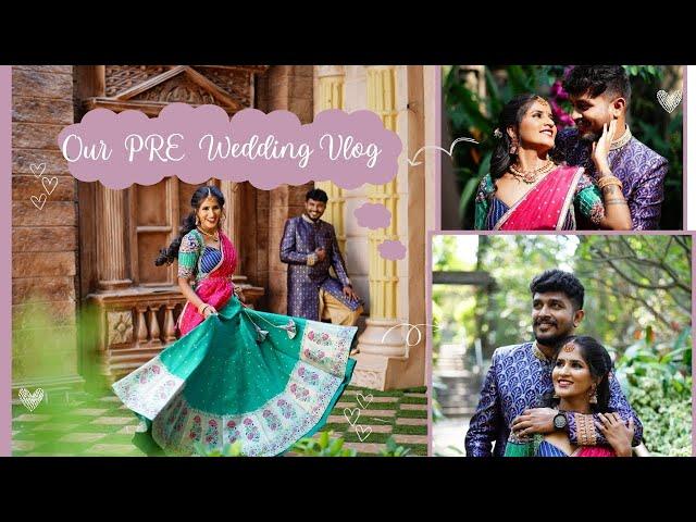 Our PRE Wedding Vlog.... 🩵 @Nandinigowda02  #prewedding #photoediting #photoshoot #happy