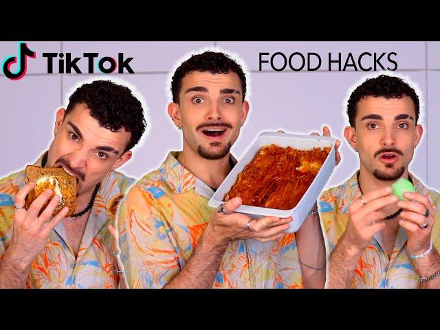 Judging New TikTok FOOD HACKS