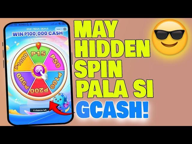 May Hidden SPIN pala si GCASH na Pwede kumita ng pera! ( 2023 GCASH SPIN TO WIN )