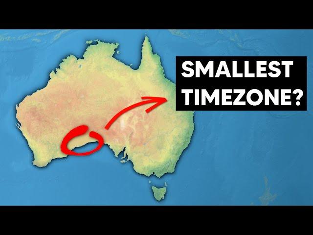 Australia's Tiny Hidden Timezone - UTC+8:45