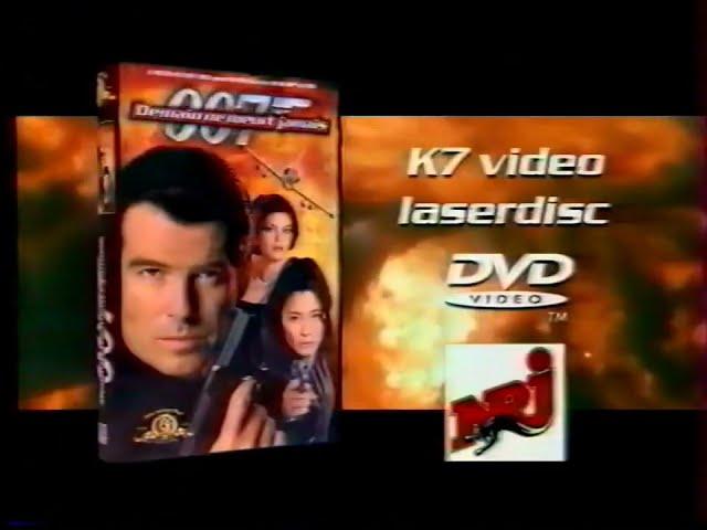 Tomorrow never dies French Commercial vhs 1998