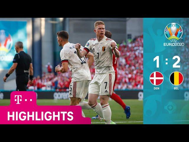 Dänemark - Belgien, Highlights | UEFA EURO 2020, Gruppenphase | MAGENTA TV