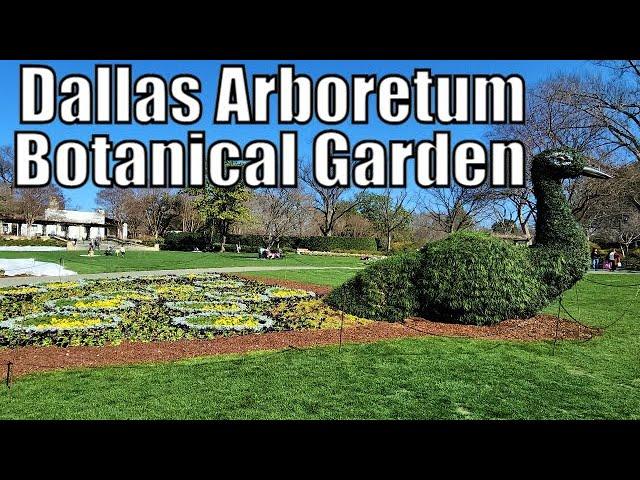 Dallas Arboretum and Botanical Garden Tour