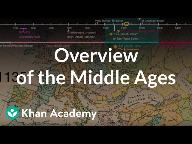 Overview of the Middle Ages | World History | Khan Academy