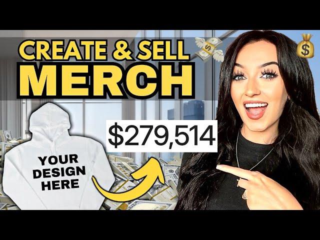 Make $300/Day Selling Your Own Merch! (HOW TO START NOW)