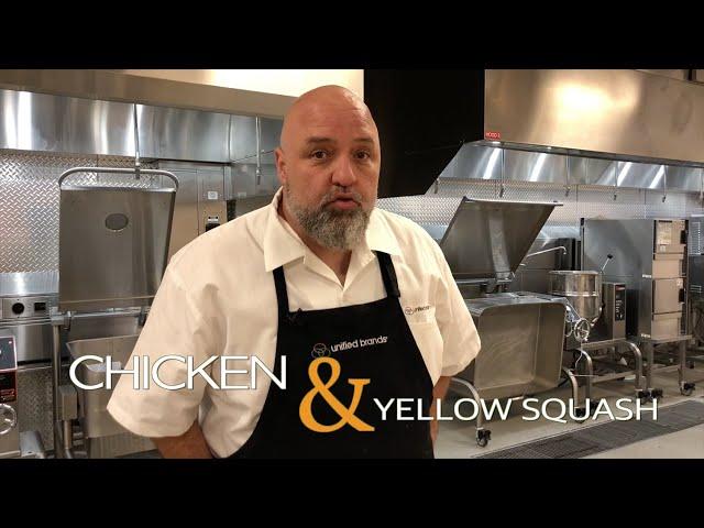 Unified Brands Recipes: Chicken and Yellow Squash Soup