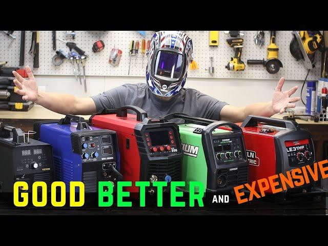 Guide to MultiProcess Welders:  Harbor Freight vs Vevor vs ArcCaptain vs Lincoln!