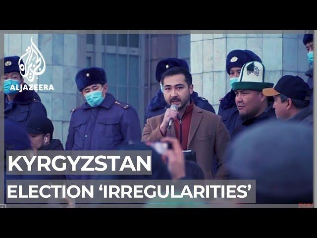 Kyrgyzstan: Protesters rally over election ‘irregularities’