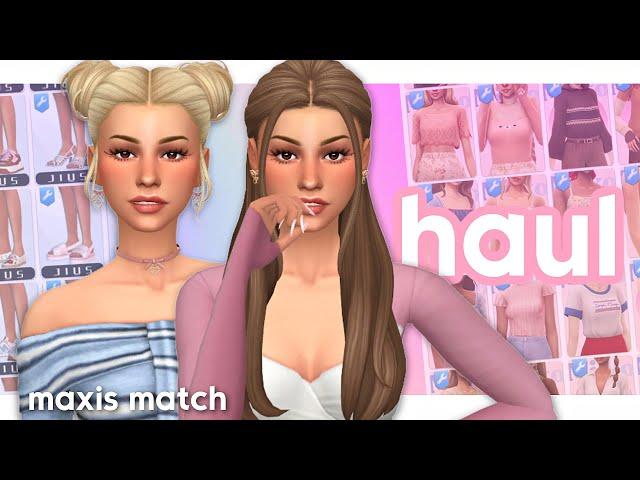 BEST CC FINDS | Sims 4 Custom Content Haul (Maxis Match)