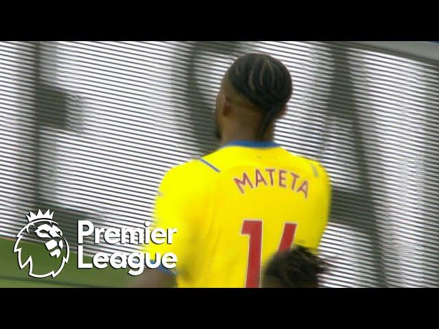 Jean-Philippe Mateta grabs Crystal Palace lead over Everton | Premier League | NBC Sports