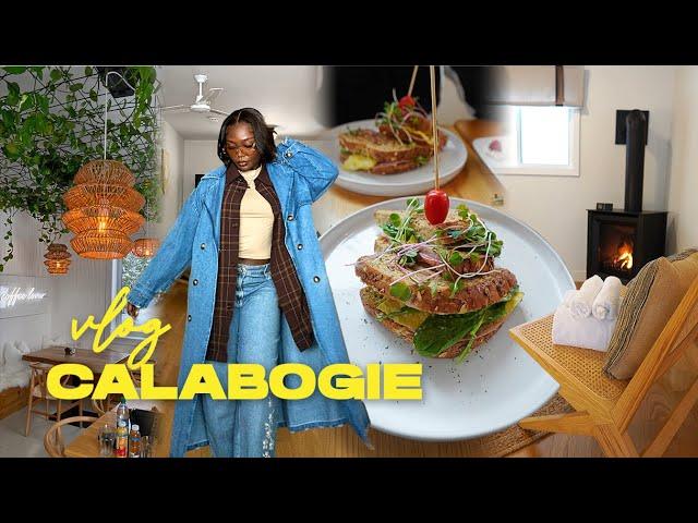 VLOG | WEEKEND GETAWAY TO CALABOGIE :)