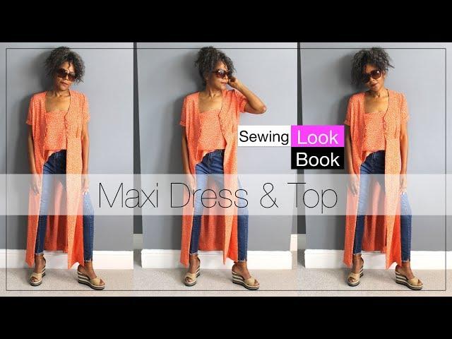 DIY Sewing Lookbook Maxi Dress and Top | Colleen G Lea
