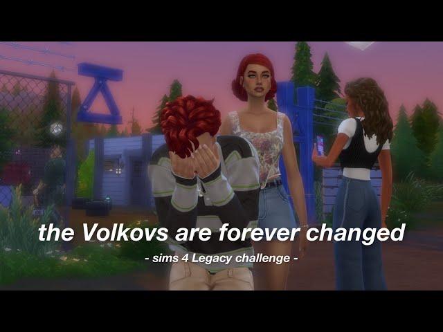 the Volkov family will never be the same || Sims 4 Legacy challenge EP44 || solitasims