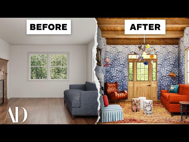 3 Interior Designers Transform The Same Cozy Living Room | Space Savers | Architectural Digest