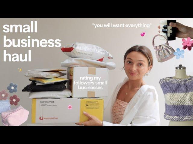 purchasing from my followers small businesses - $800 small business haul 