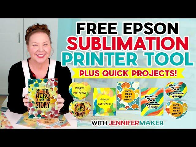 Best FREE Sublimation Software For Epson Printers| Plus Easy Gift Ideas!