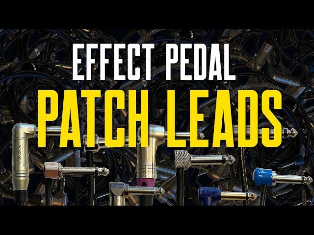 Effect Pedal Patch Leads – Soldered, Solderless And Everything In Between