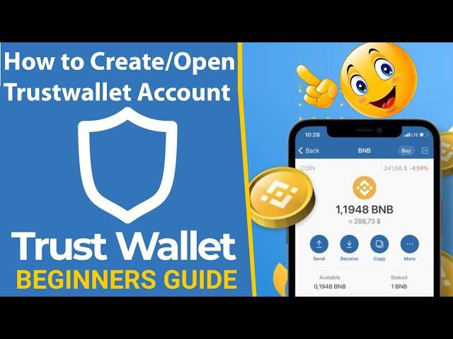 How to Create/Open Trustwallet Account | Trust Wallet Sign Up | Crypto Ustaad
