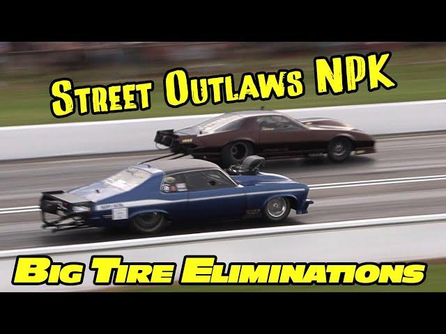 Outlaw Big Tire Eliminations | Street Outlaws No Prep Kings | National Trail Raceway 2024