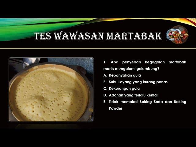 Tes Wawasan Martabak #Part 1