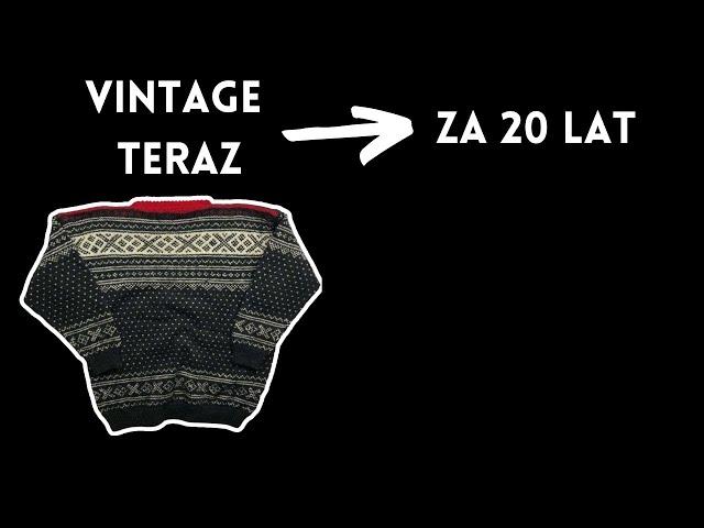 NIE BĘDZIE mody VINTAGE