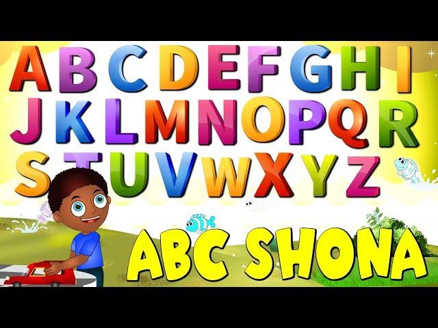 Shona Alphabet ABC Song | Shona nursery rhymes | Zimbabwean Education for Kids