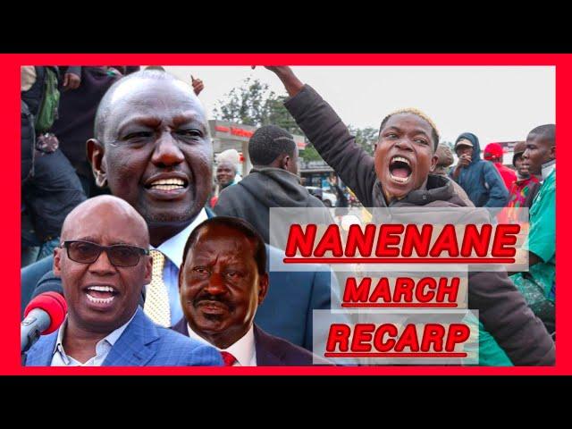 CAMERAS ON! CNN Reporter LARRY SHOT as GEN Zs NaneNane March DEMOS Barricaded Ruto on RADAR-Police!!